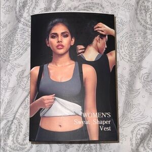 Women's Black Sweat Shaper Vest